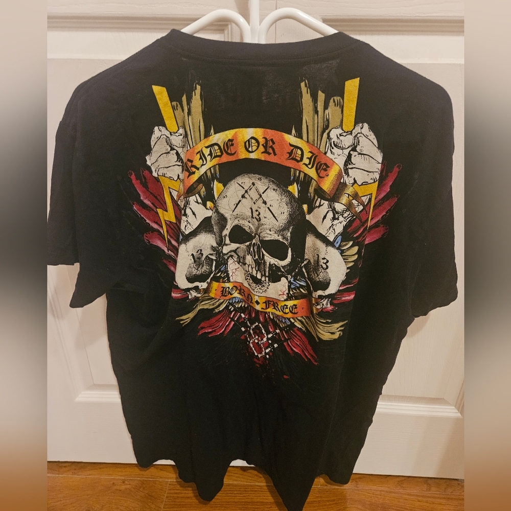DeVille Clothing T-shirt (Miami Ink), Vintage Y2K